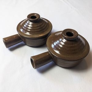 Vintage Earthenware Stoneware Soup Crocks